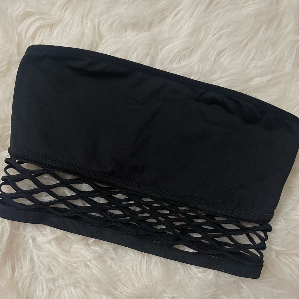 VS PINK fishnet tube top - Picture 5 of 6